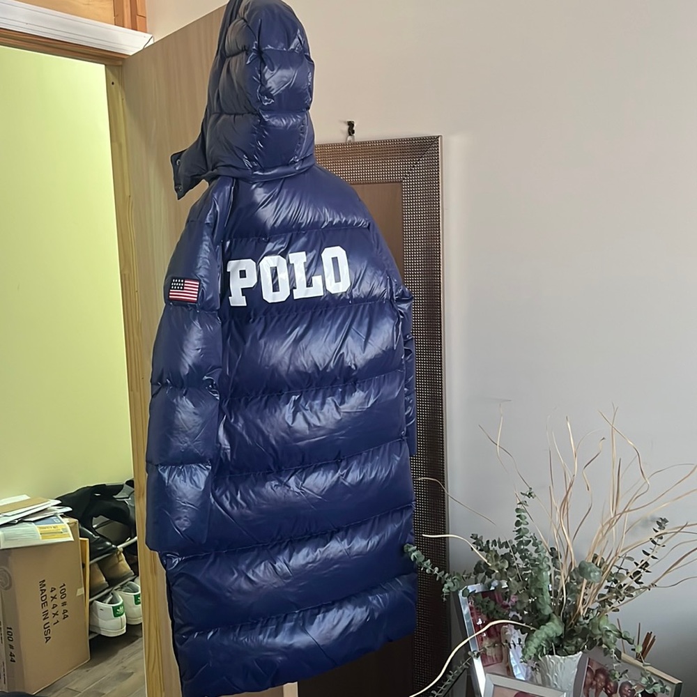 Girls polo Ralph Lauren long puffer